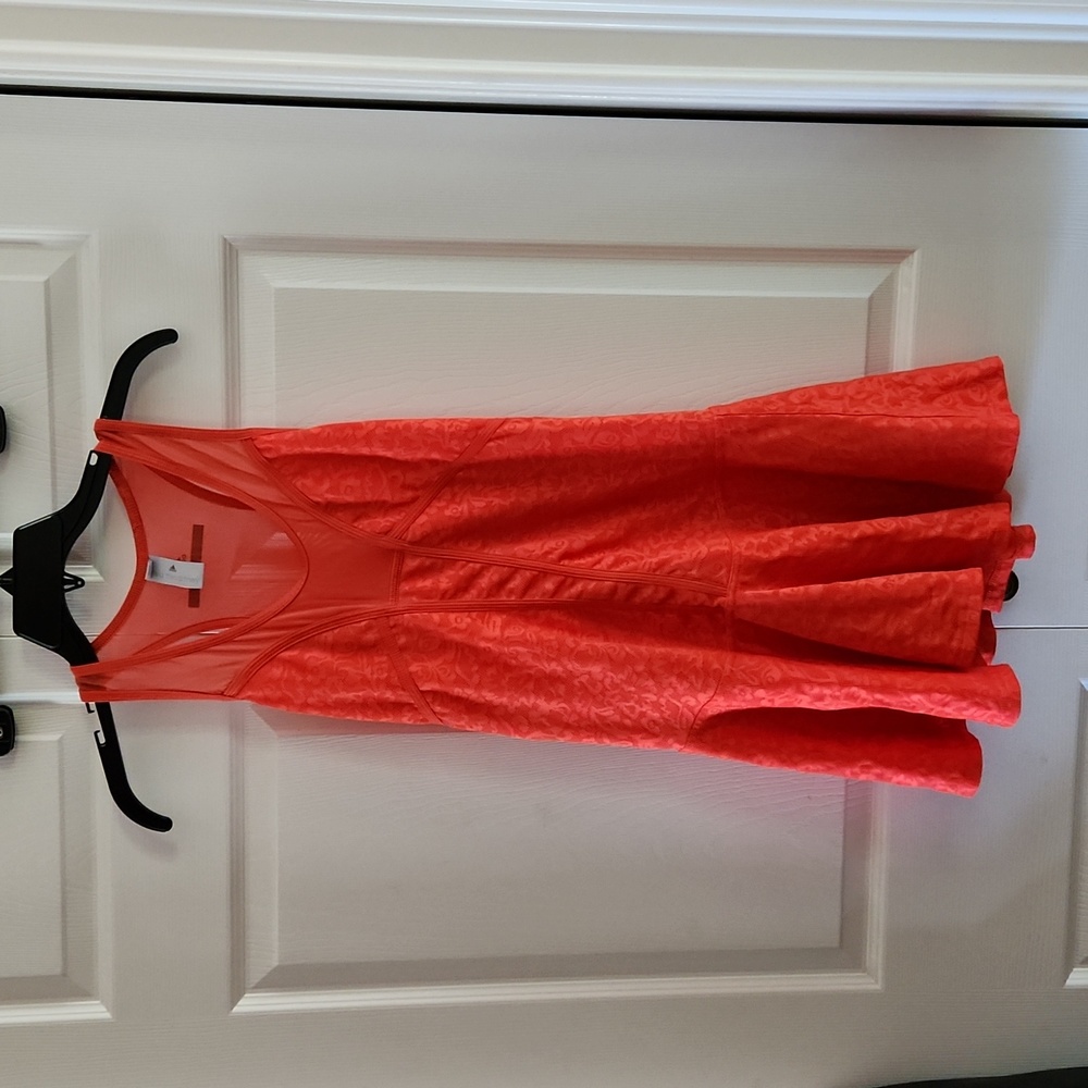 Adidas by Stella McCartney Lace Mesh Tennis Dress. NWOT!  Coral.